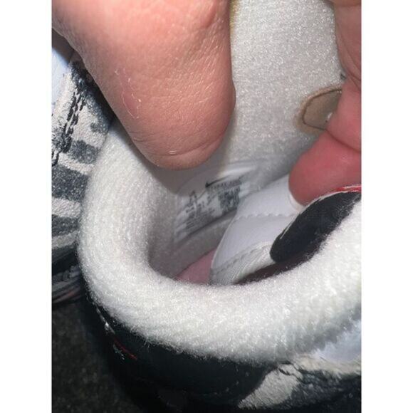 Nike Air Force 1 Mid‎ Tunnel Walk animal print Shoes womens Size 7.5 - Picture 7 of 8